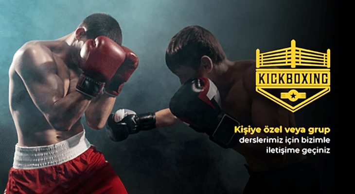 Kişiyel özel kickboks dersleri, grup kickboks dersleri